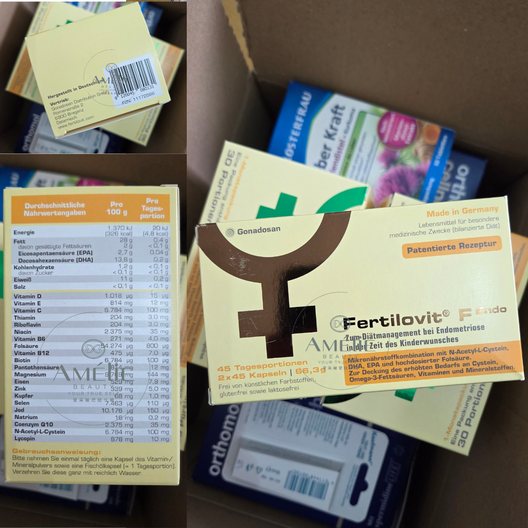 FERTILOVIT® F ENDO 女士備孕微量營養素 45天份量 | 90粒膠囊