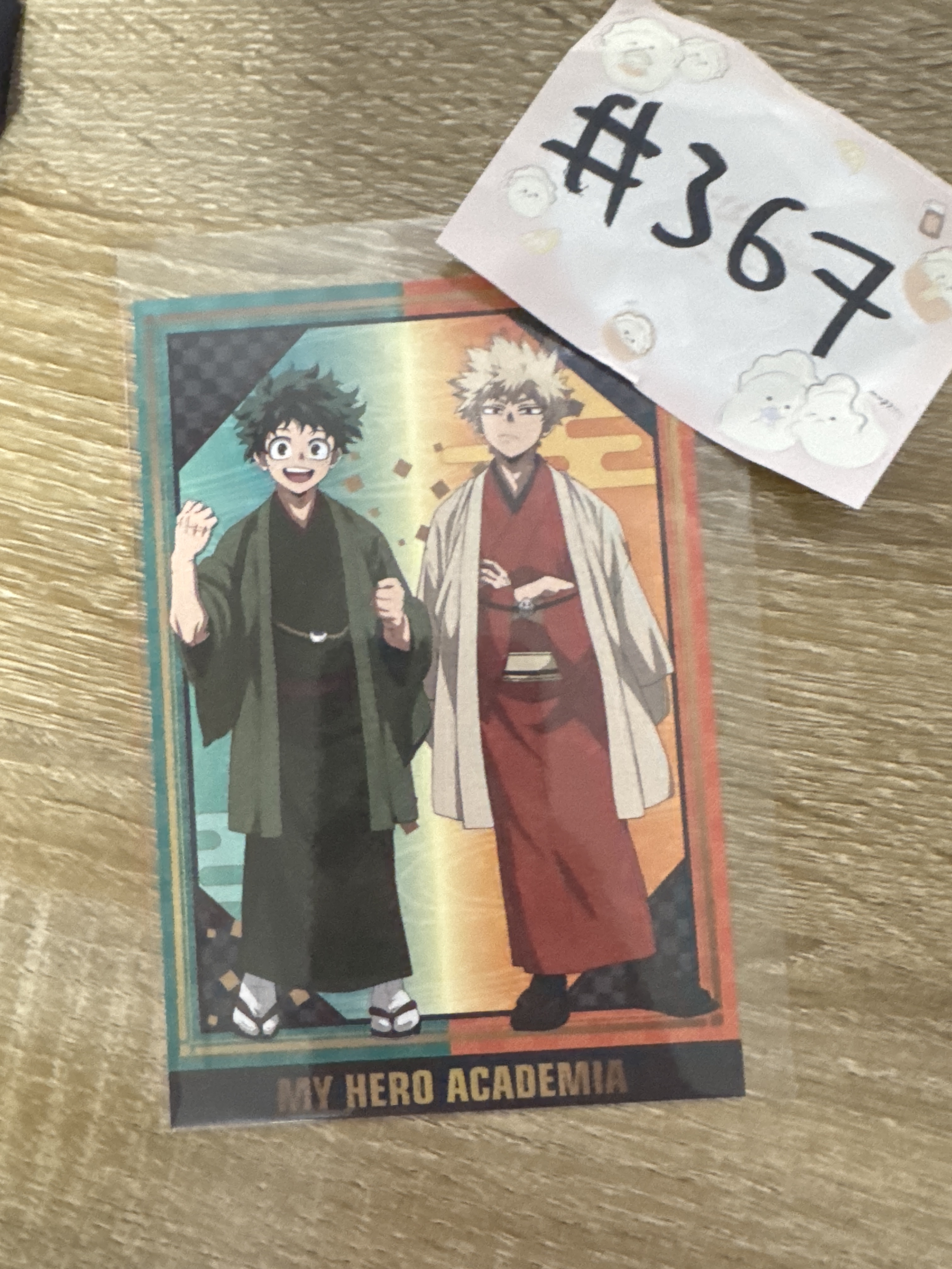 我的英雄學院 2人 明信片#367