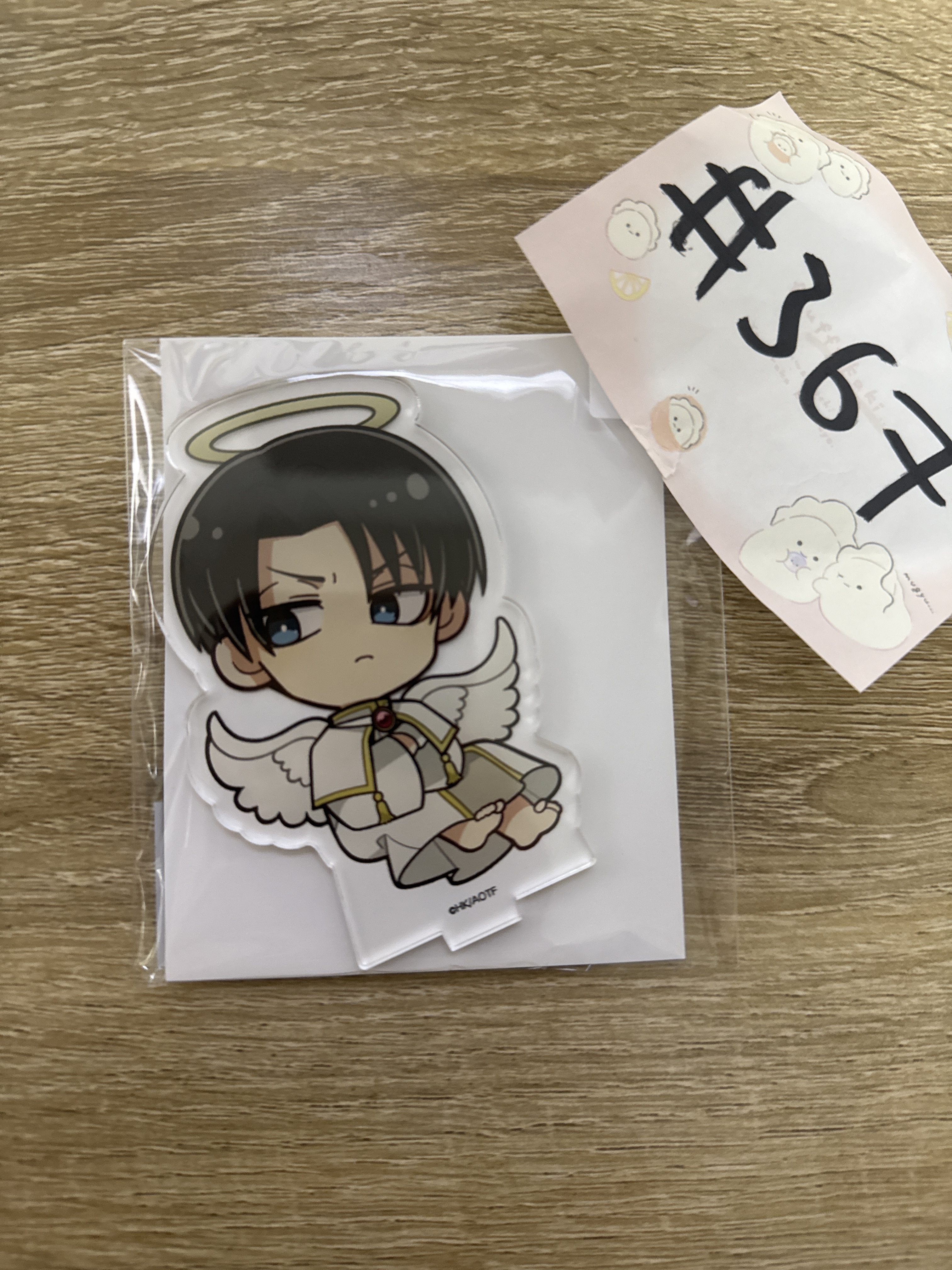 進擊的巨人 LEVI 立牌 (天使) #367