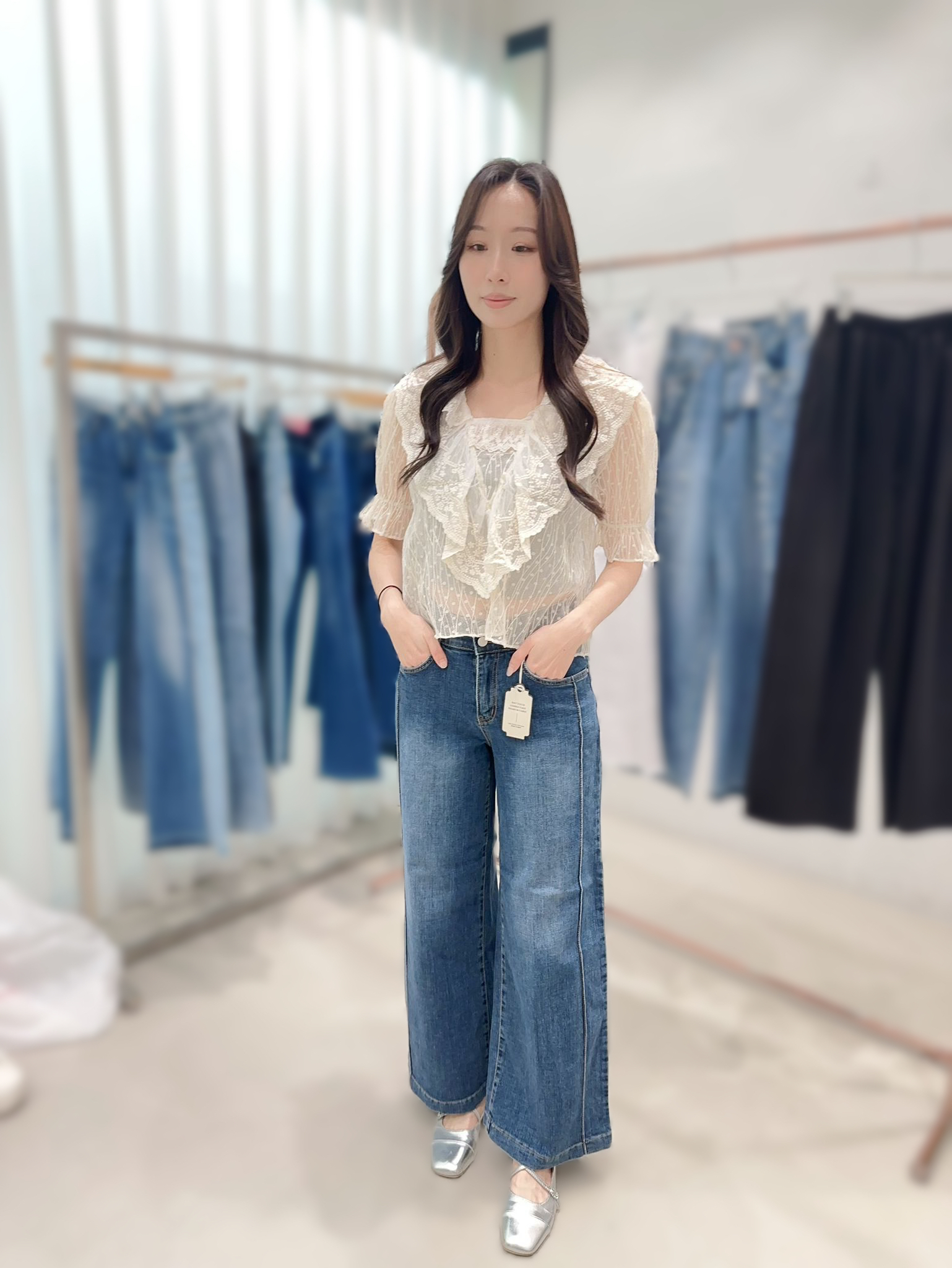 HW15 S:腰26-30 HIP40-46 長37.5 M:腰27-31HIP41-47長38 L:腰28-32 HIP42-48 長38.5 XL:腰29-33 HIP42-49長39 $399 (一口價)