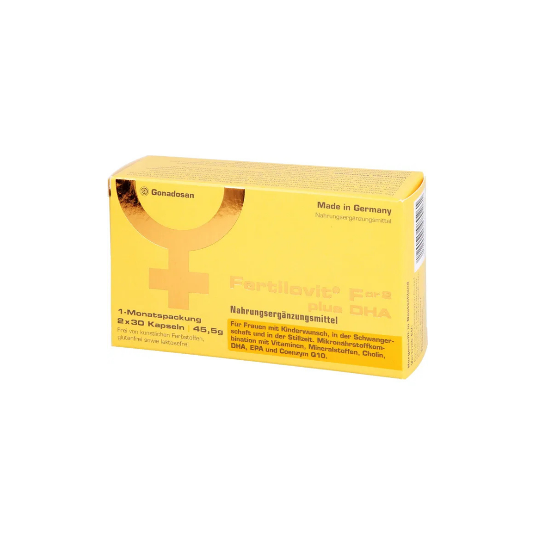 FERTILOVIT® F or2 plus DHA 產前及哺乳期補充劑 30天份量 | 60粒