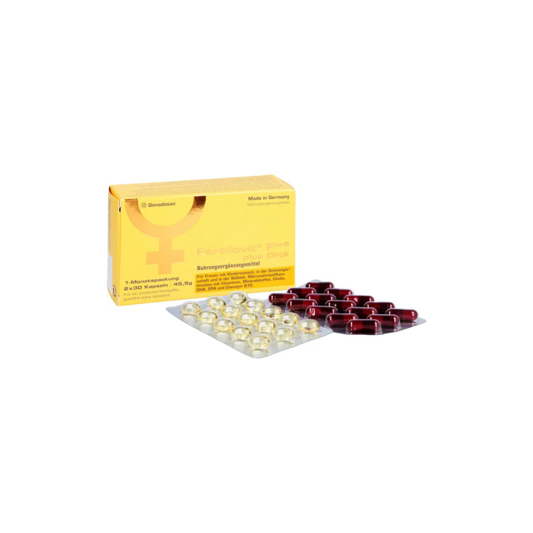 FERTILOVIT® F or2 plus DHA 產前及哺乳期補充劑 30天份量 | 60粒