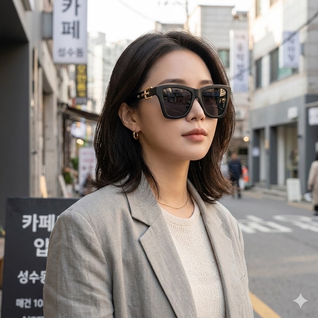 【預購】Moschino Grey Square H030903 女裝太陽眼鏡