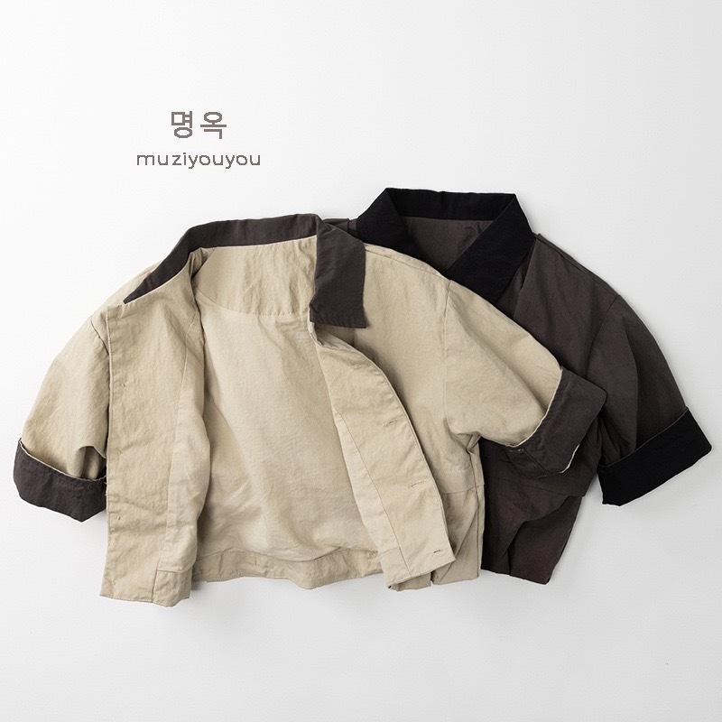 森系百搭咖色系外套