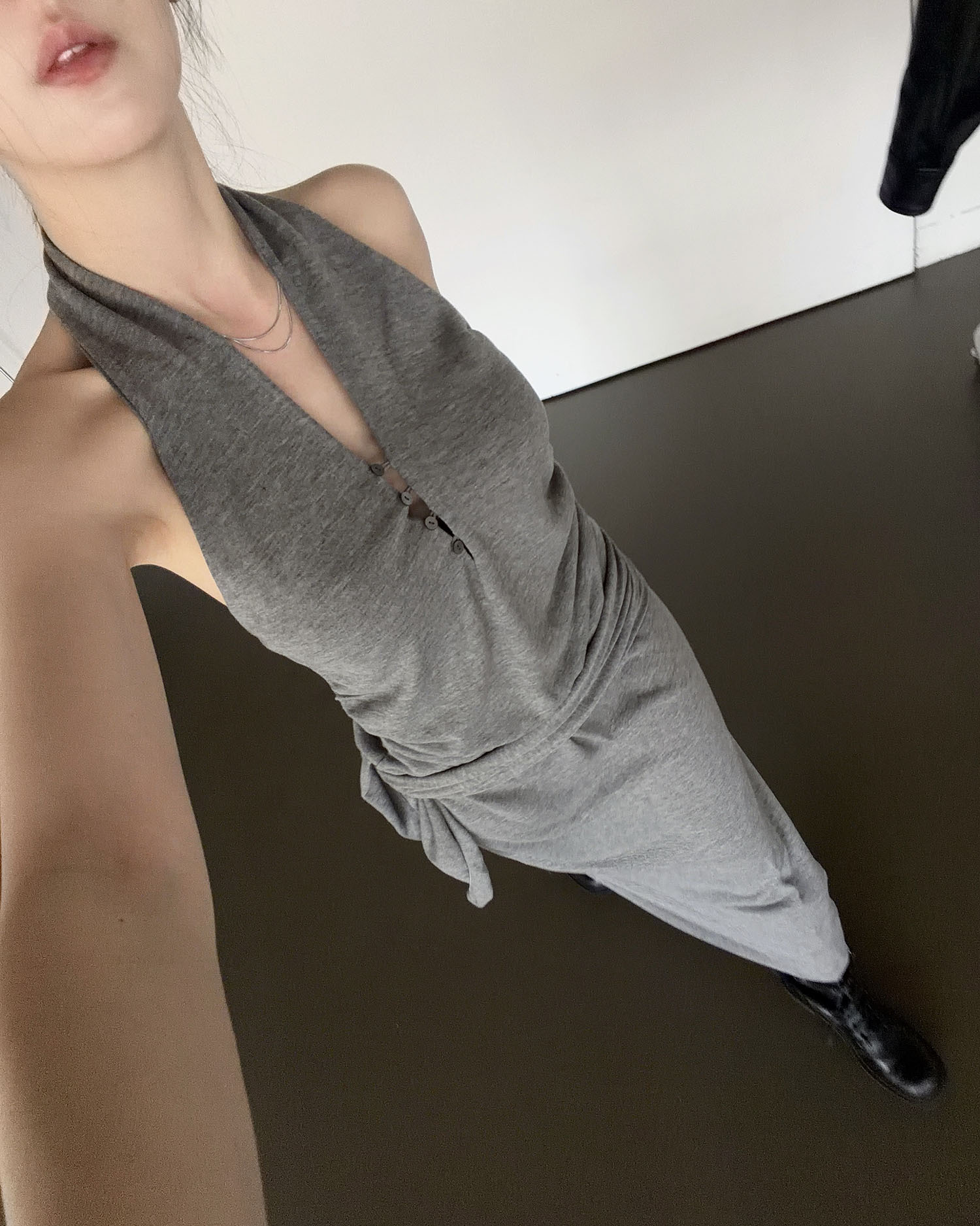 S3030 時髦棉套裝 / 灰