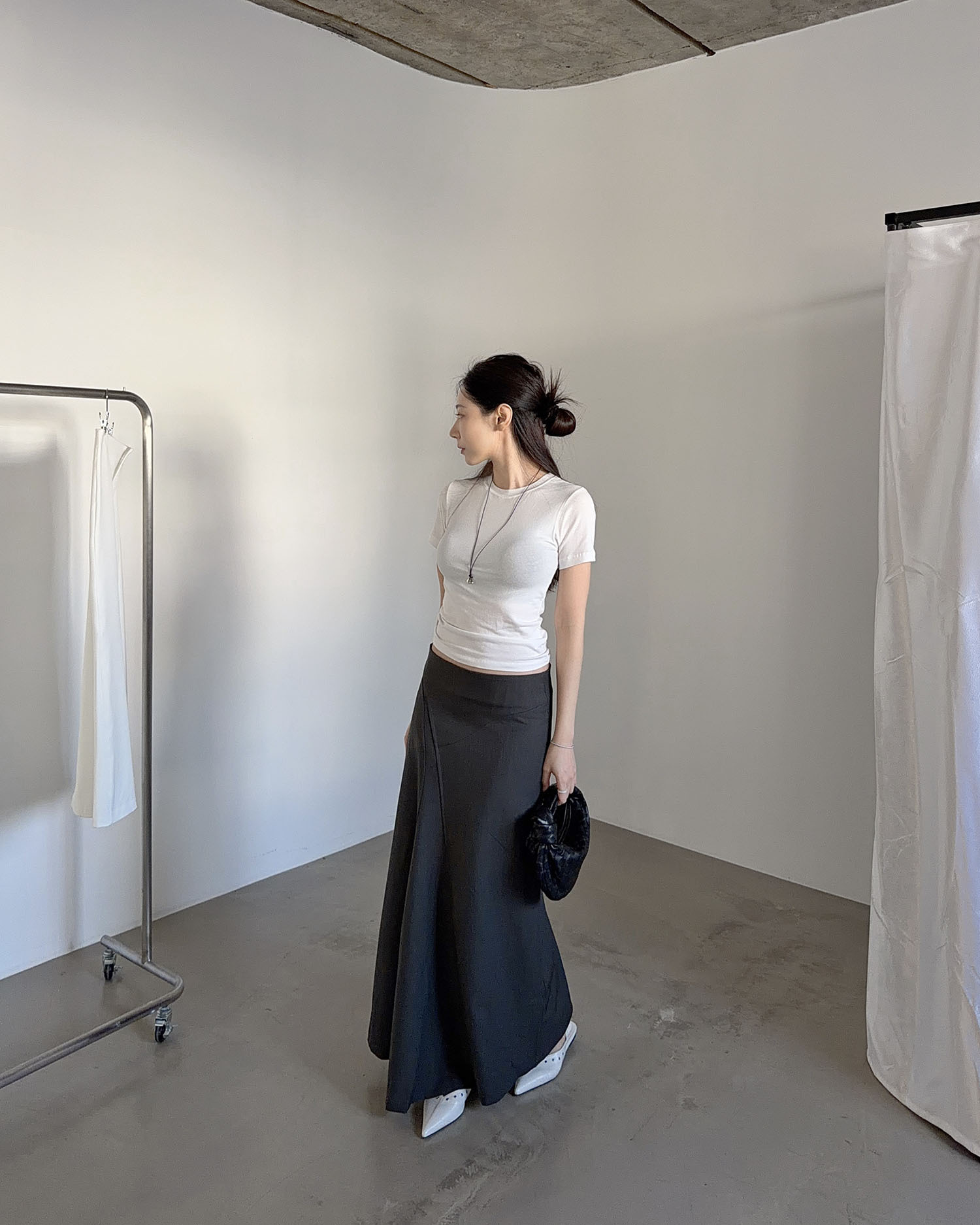 T3015 必囤4.0彈性棉TEE / 純白