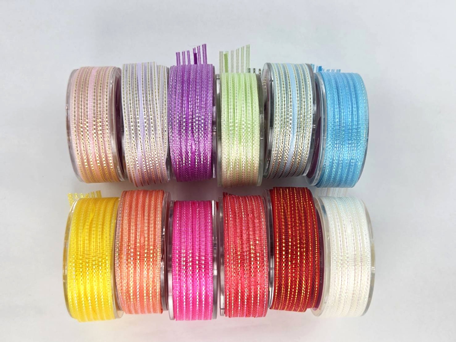 橫條珠光拉花帶/15mm