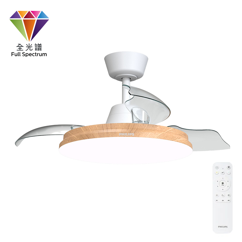 FC580 SuperSlim Wood Fan Ceiling
