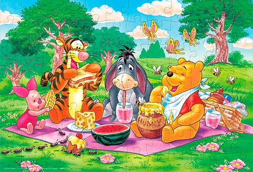 大家一起野餐 (大件尺寸) (一塊夜光)