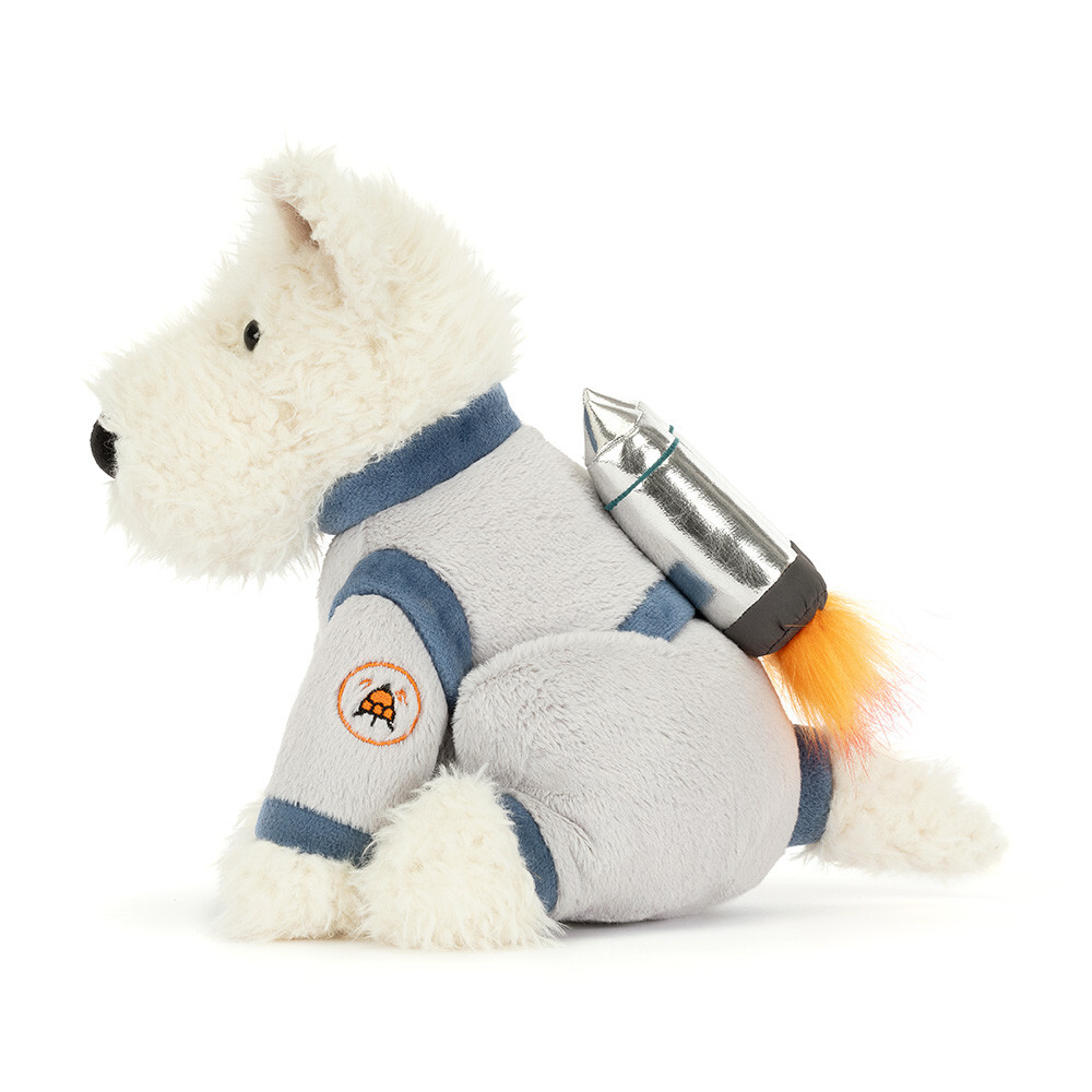 JELLYCAT Munro Scottie Dog Space Outfit
