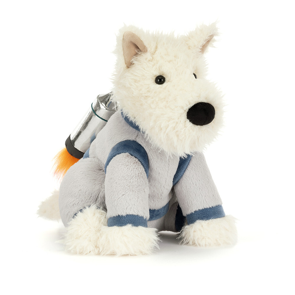JELLYCAT Munro Scottie Dog Space Outfit