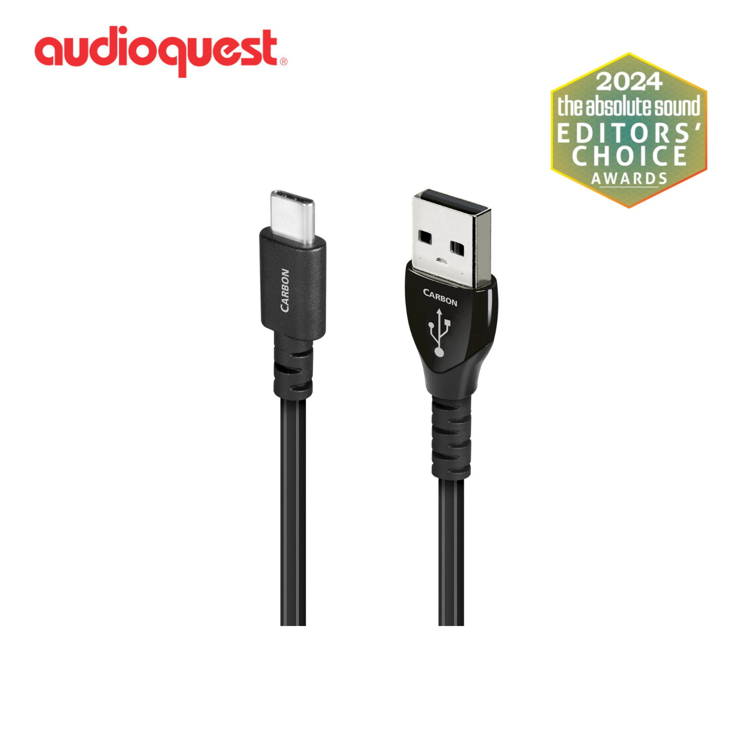 AudioQuest 碳纖 Carbon USB 線 (USB-A > C)