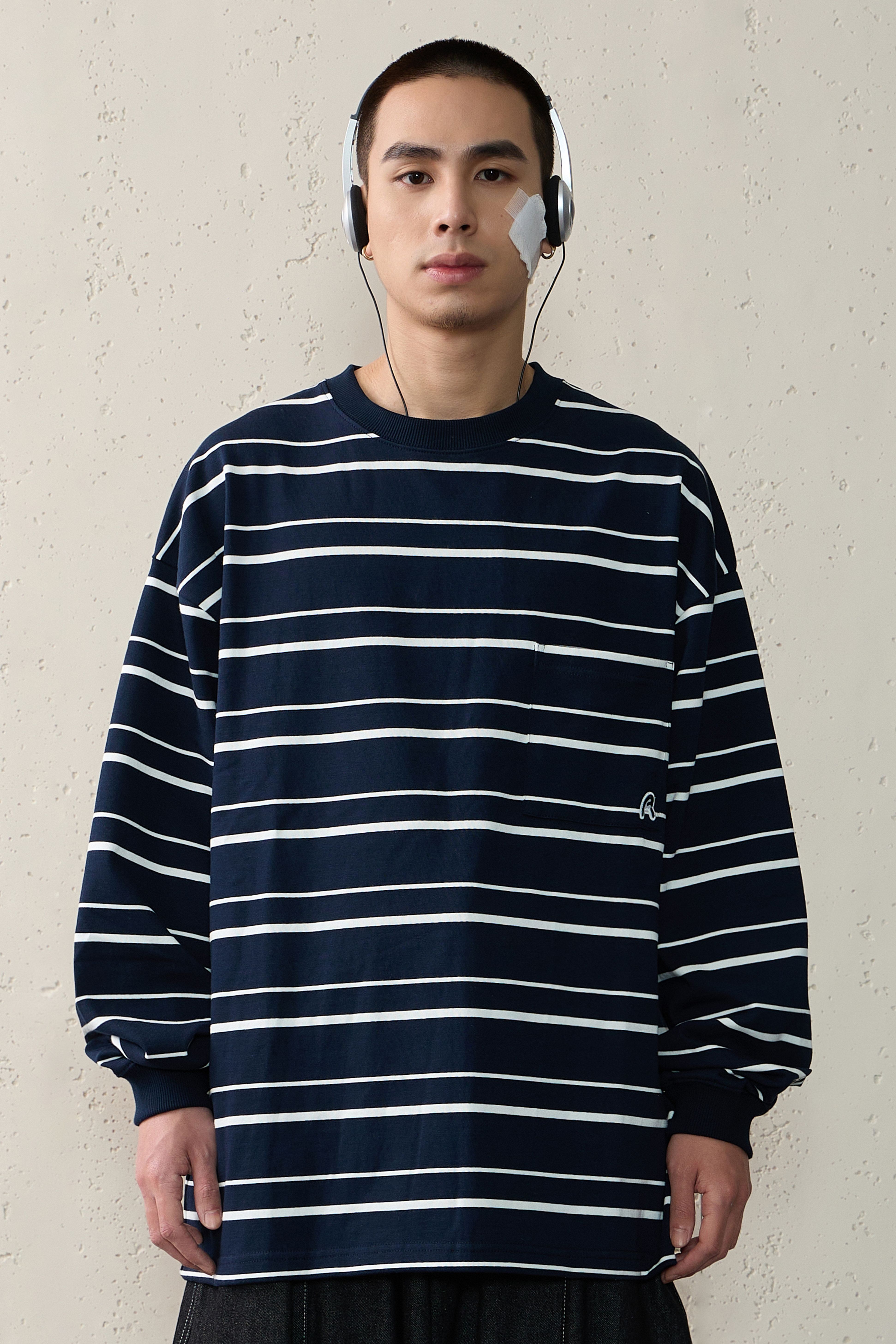 NOIR CITYBOY雙色條紋海魂衫