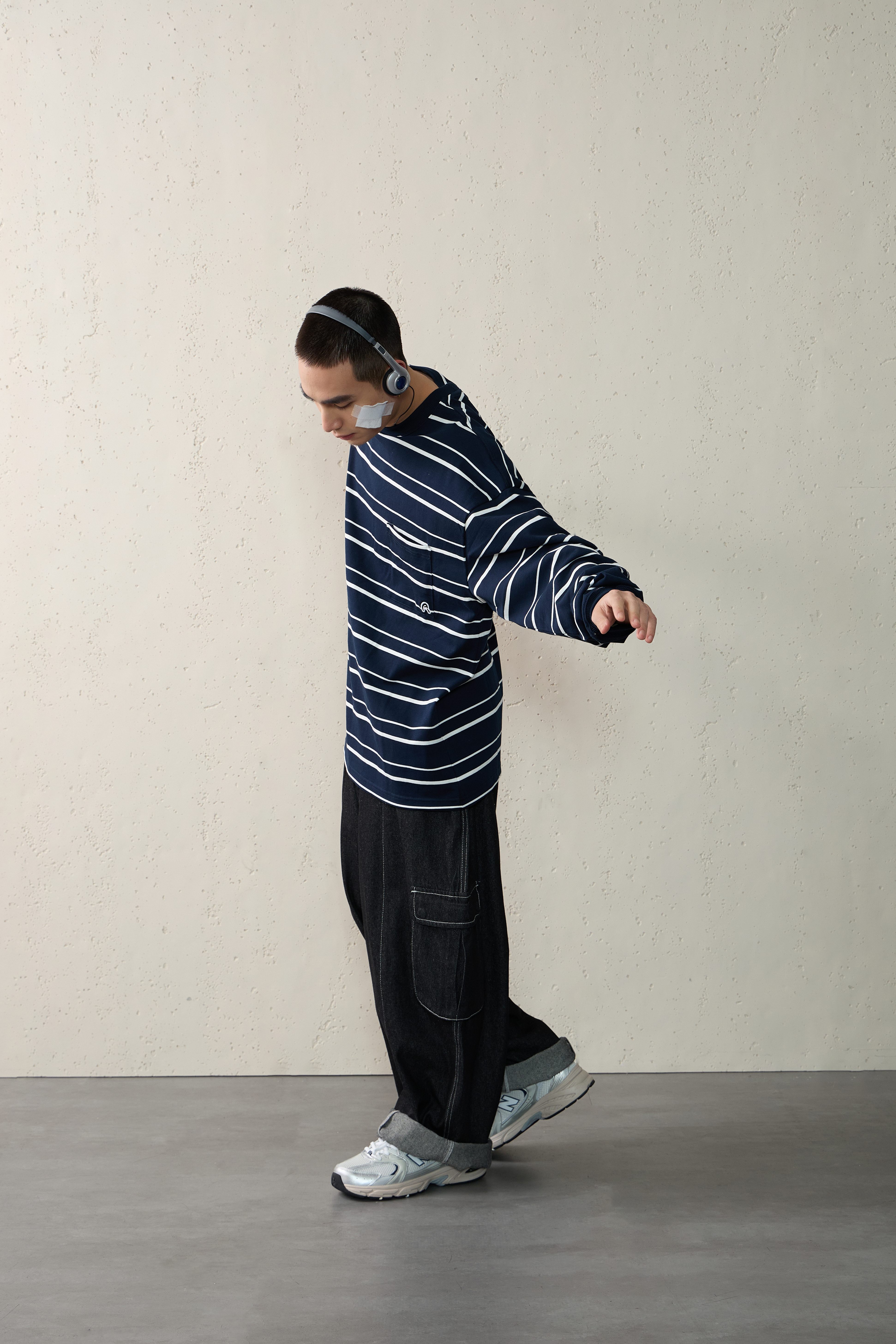 NOIR CITYBOY雙色條紋海魂衫