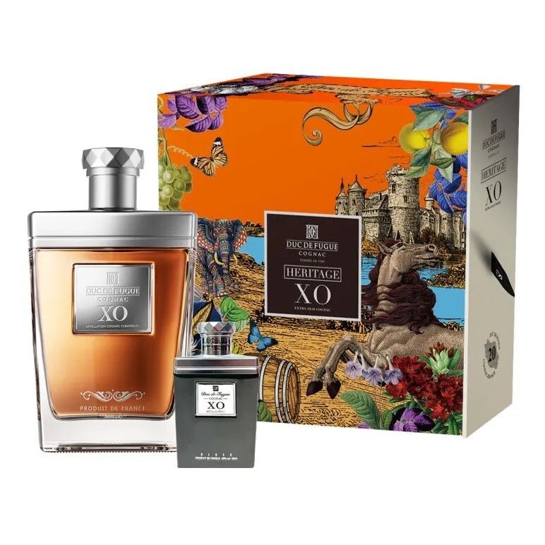 Duc de Fuque XO Cognac Gift set w/5cl 700ml