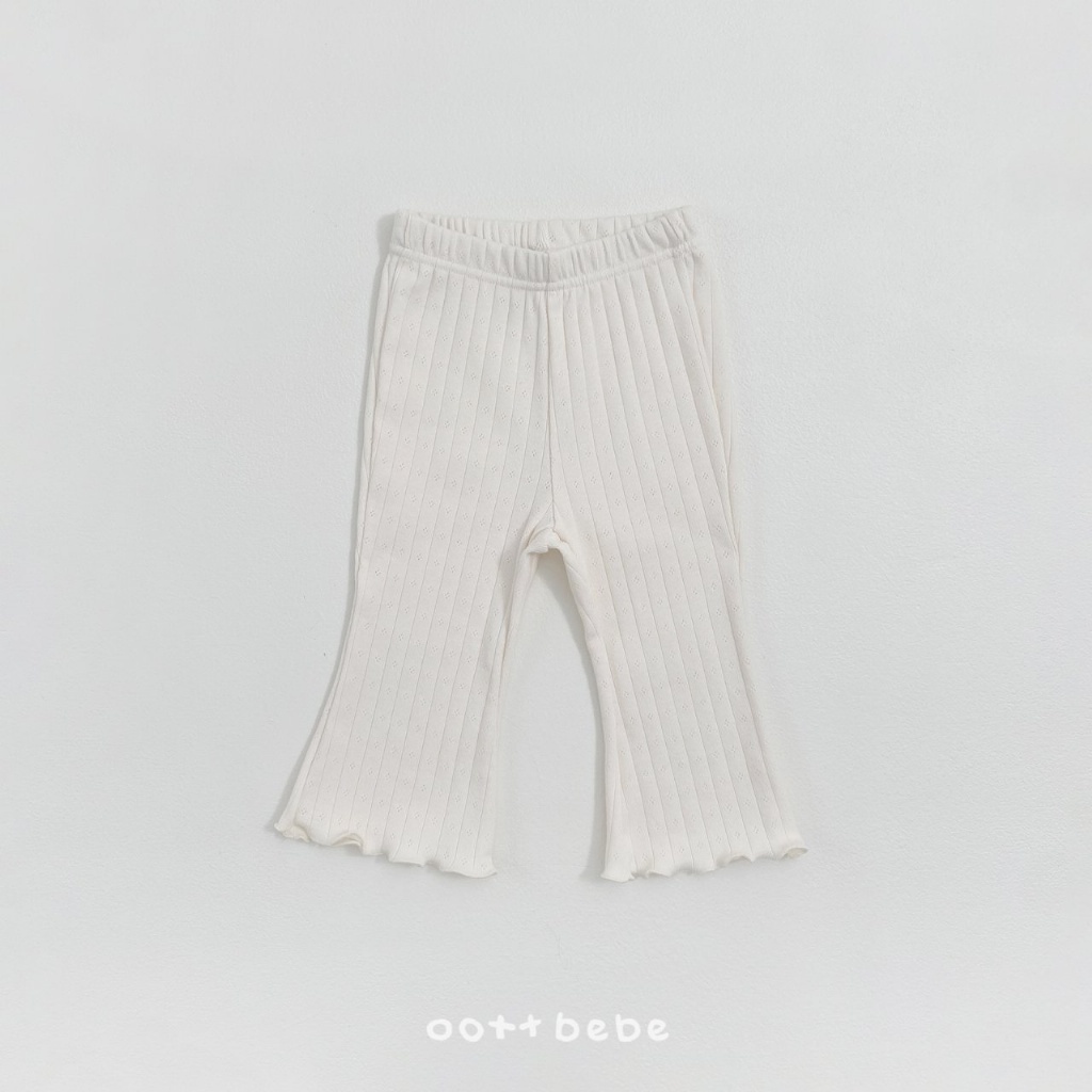韓國🇰🇷OOTTBEBE 甜感微喇叭褲(XS-XL)