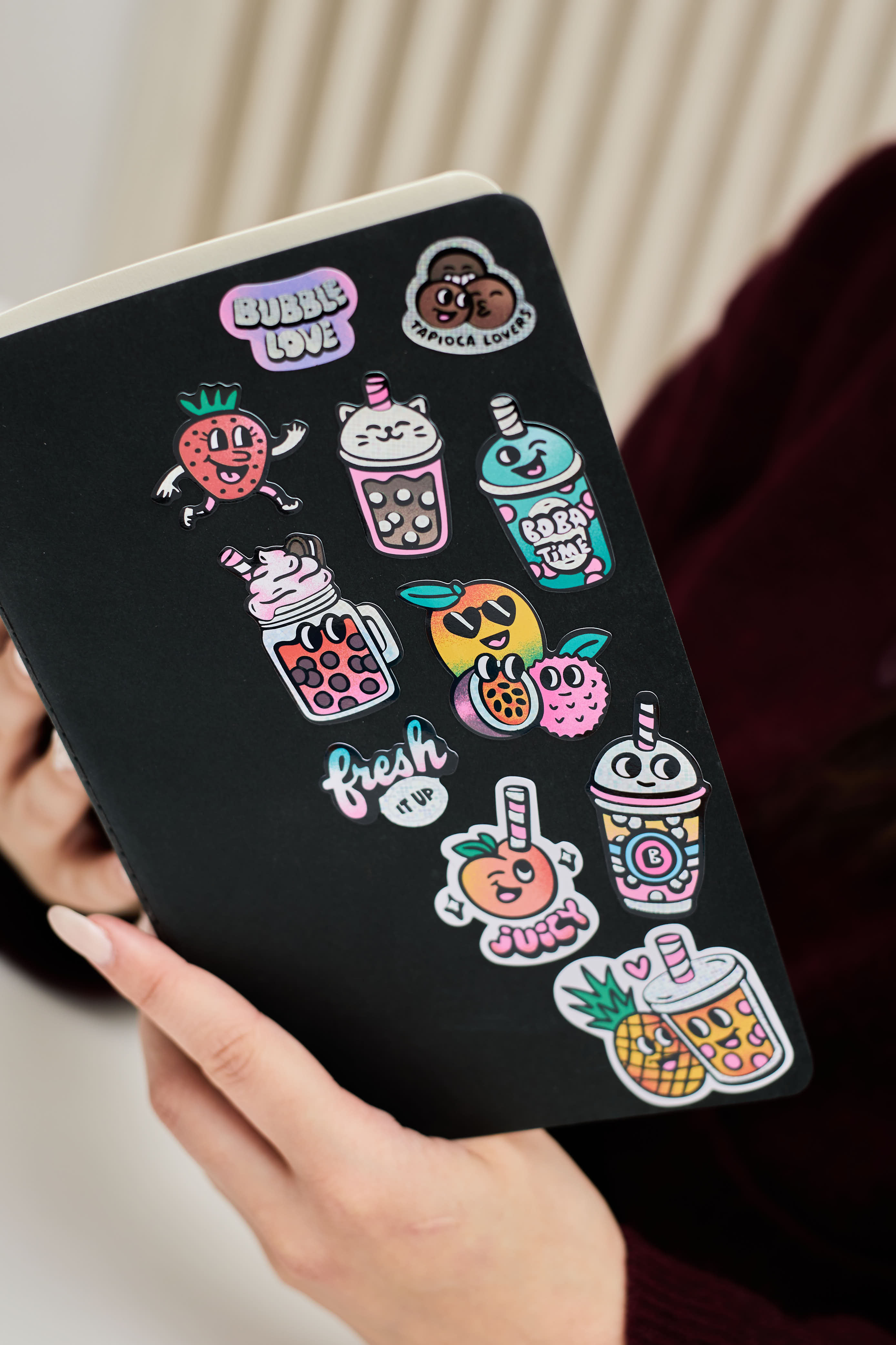 OMY 小小城市貼紙-珍奶時光