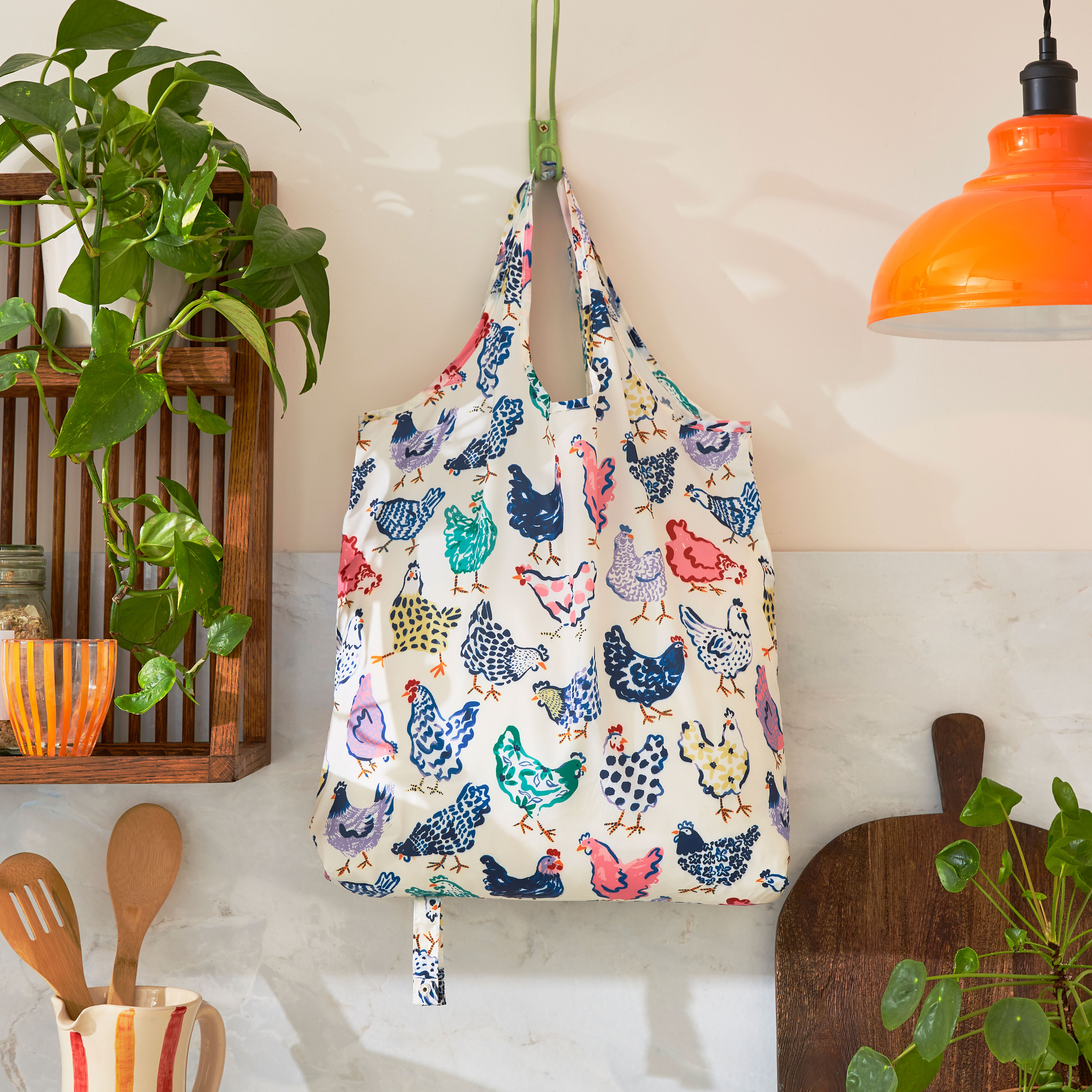 摺疊環保購物袋-Chick Chicken