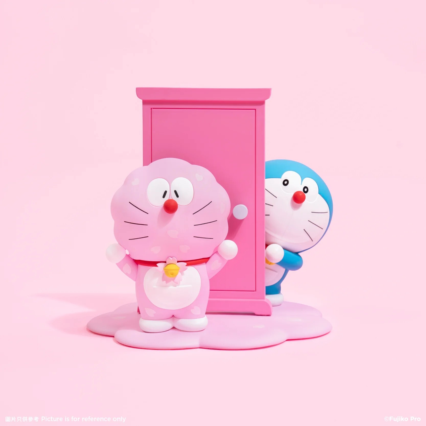 多啦A夢 x 櫻花多啦A夢5吋搪膠公仔