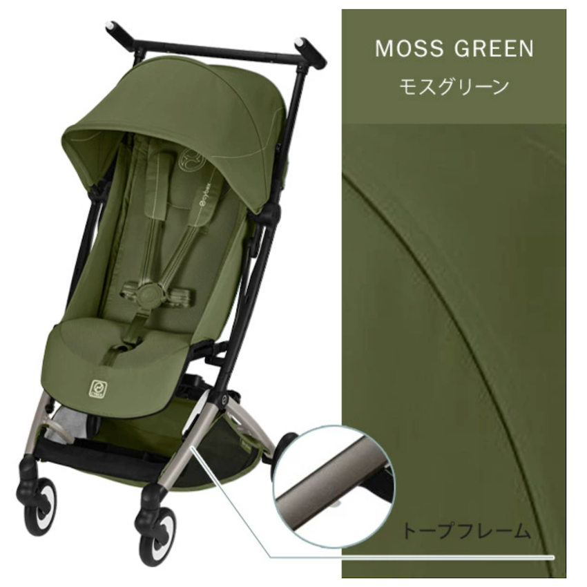 日本 2026 Cybex Libelle 嬰兒車 - Moss Green