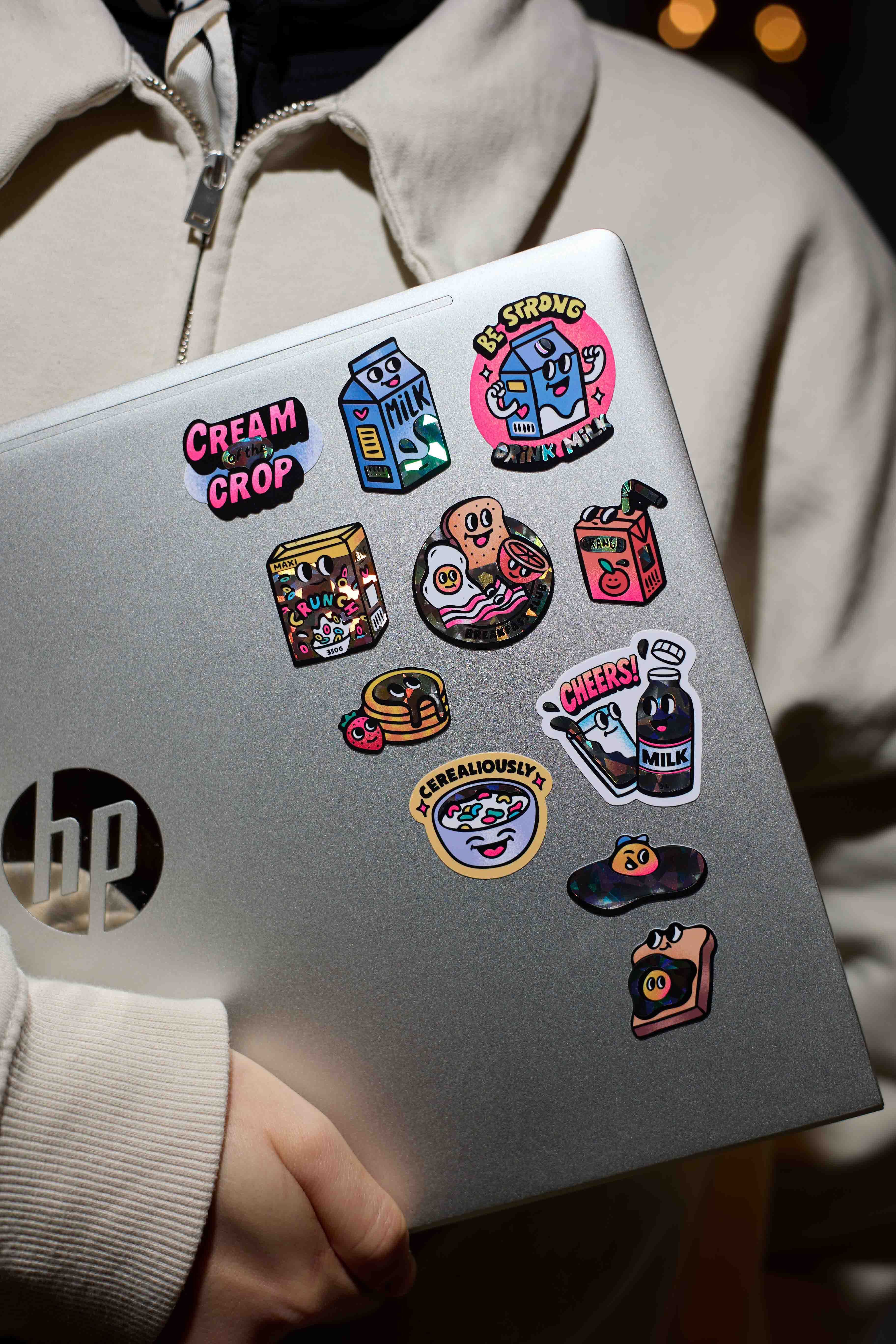 OMY 小小城市貼紙-早餐時刻