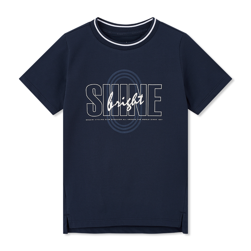 Girls Print Short Sleeves Tee