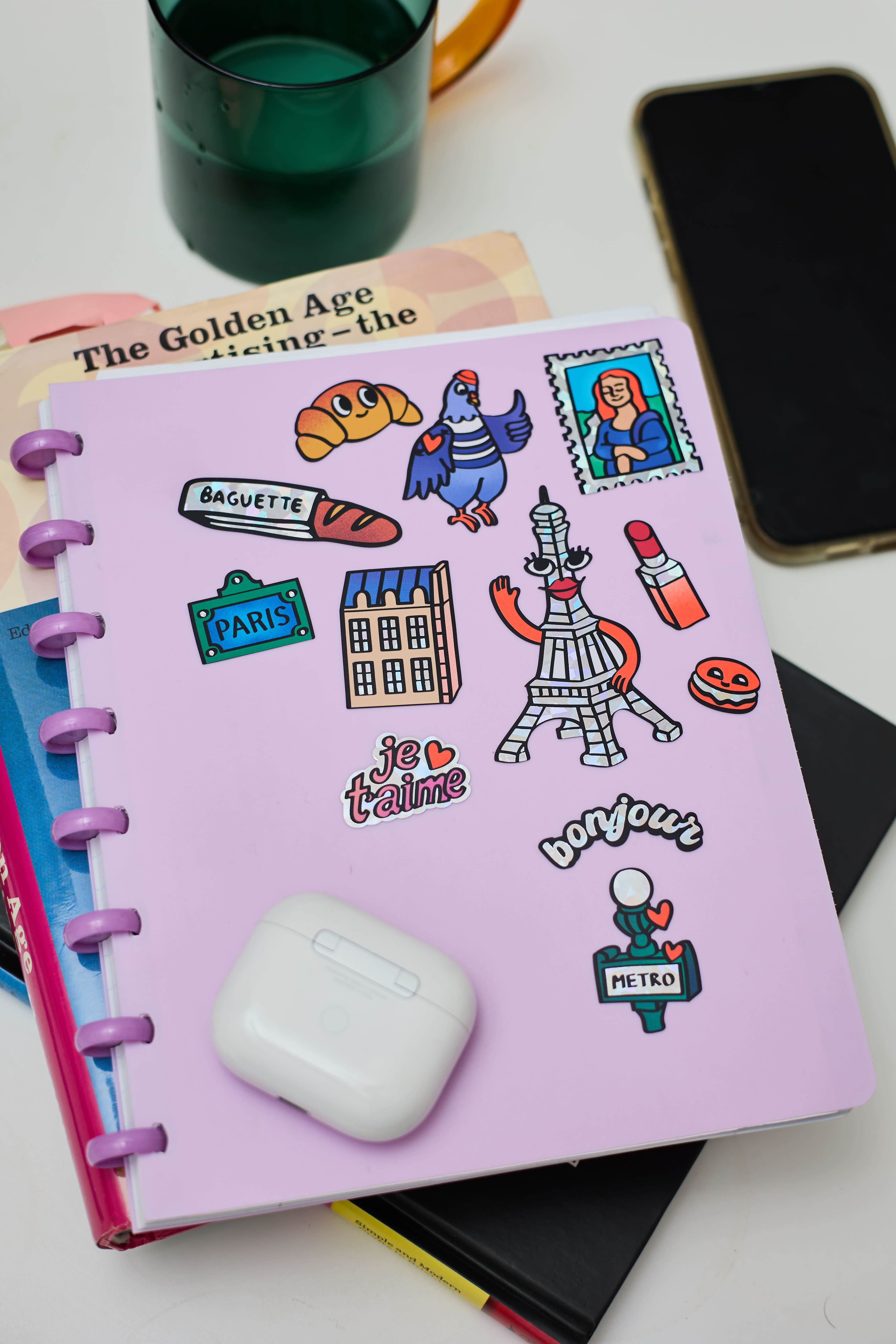 OMY 小小城市貼紙-巴黎漫步