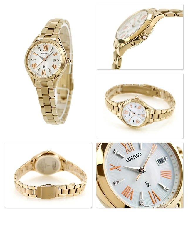 精工 Seiko Lukia Ladies Titanium Grow Solar Radio-Controlled Watch SSQW098 女裝 鈦金屬 太陽能電波腕錶