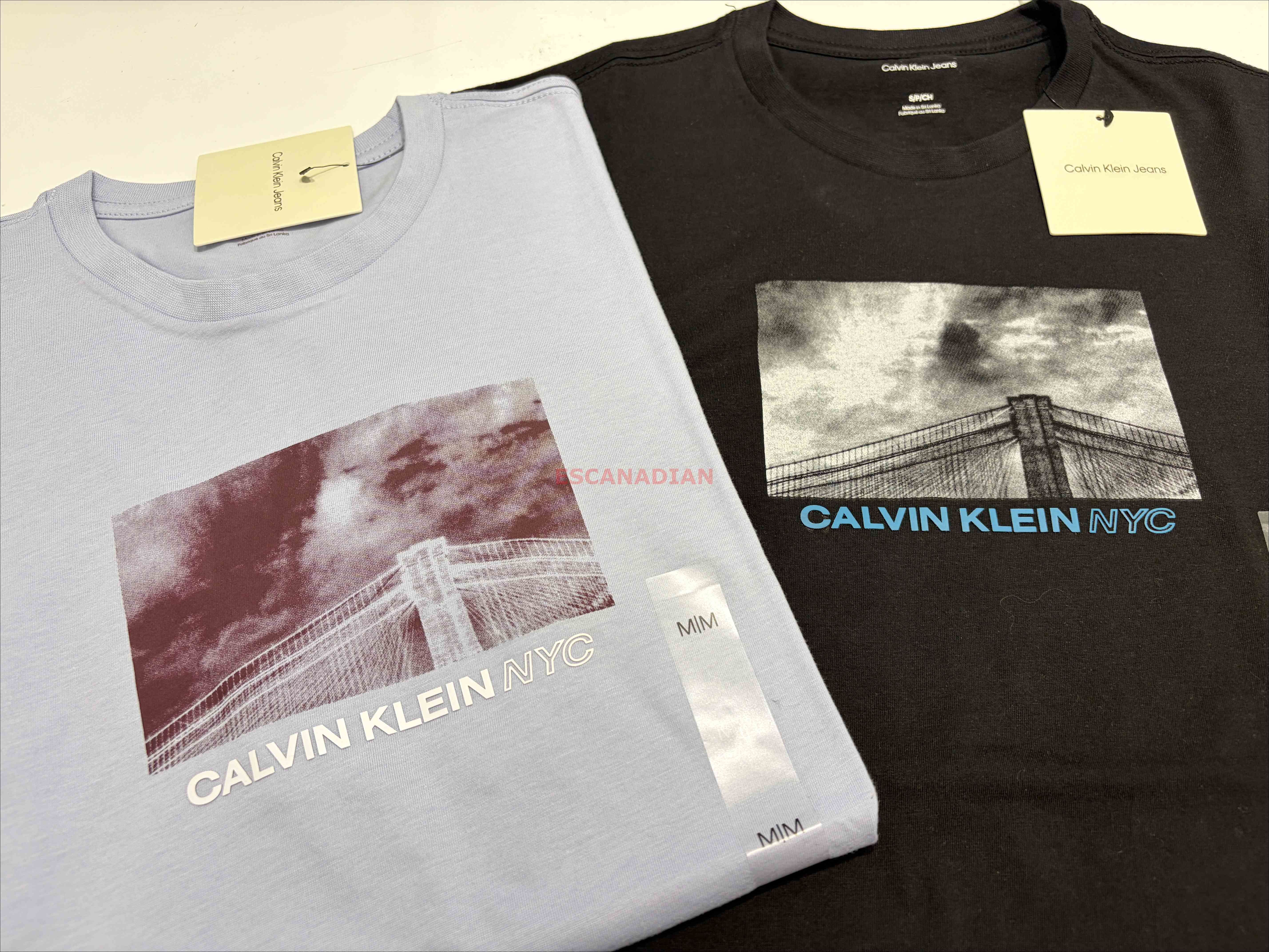 CK 男大人 城市圖 短TEE (2色)