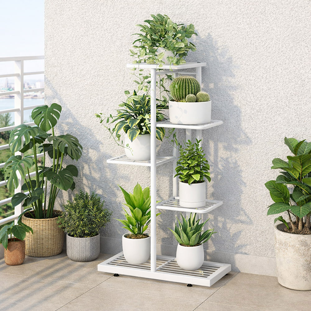 【AOTTO】簡約直立式花架盆栽收納架(FT-053)