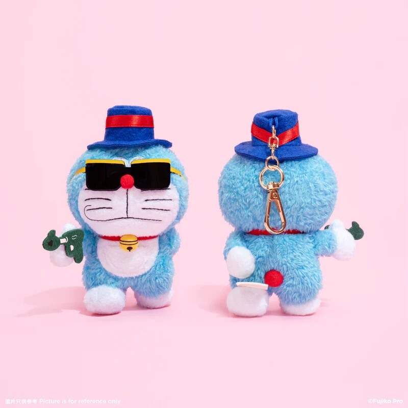 多啦A夢「時間轉送槍」毛絨鎖匙扣