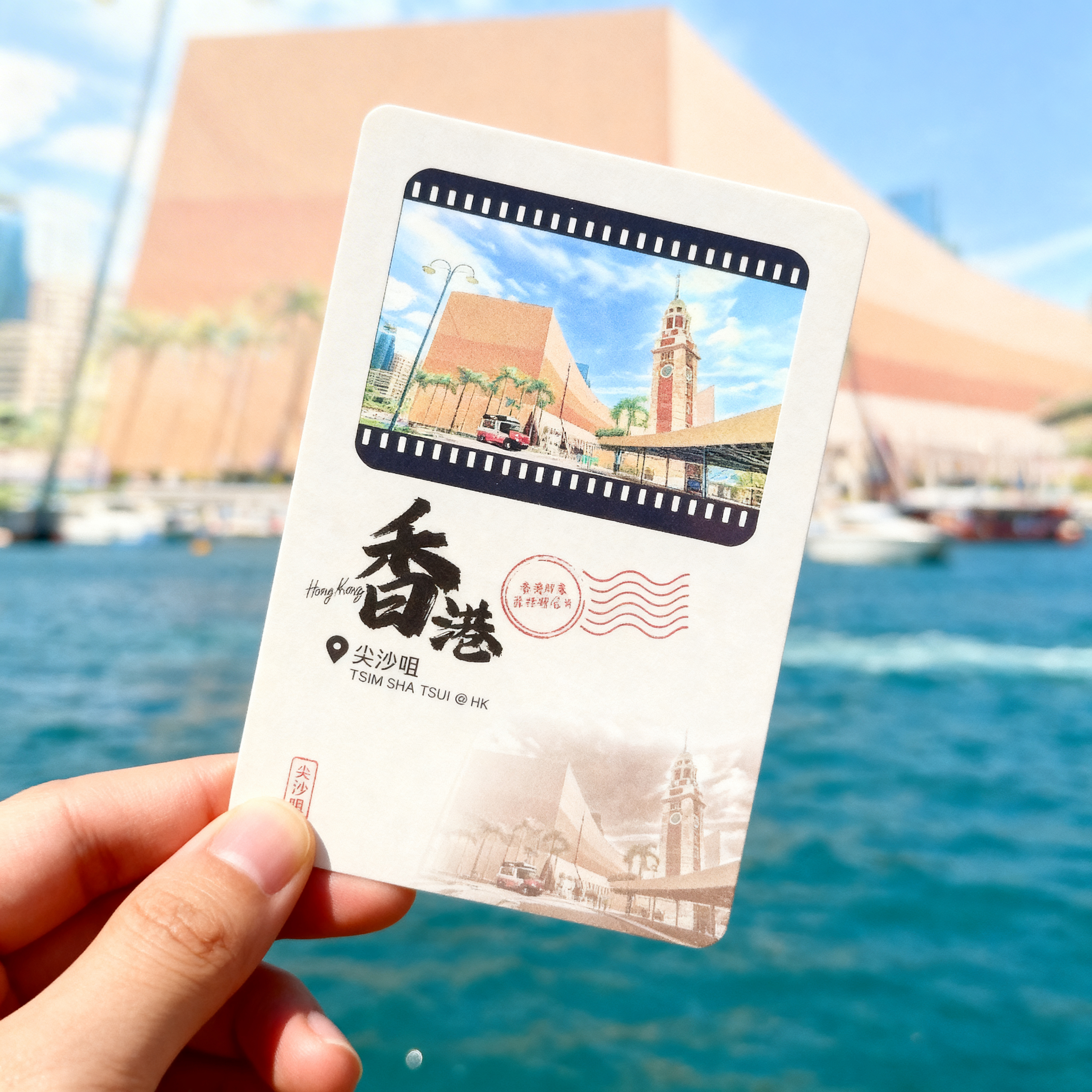 底片明信片 - 尖沙咀