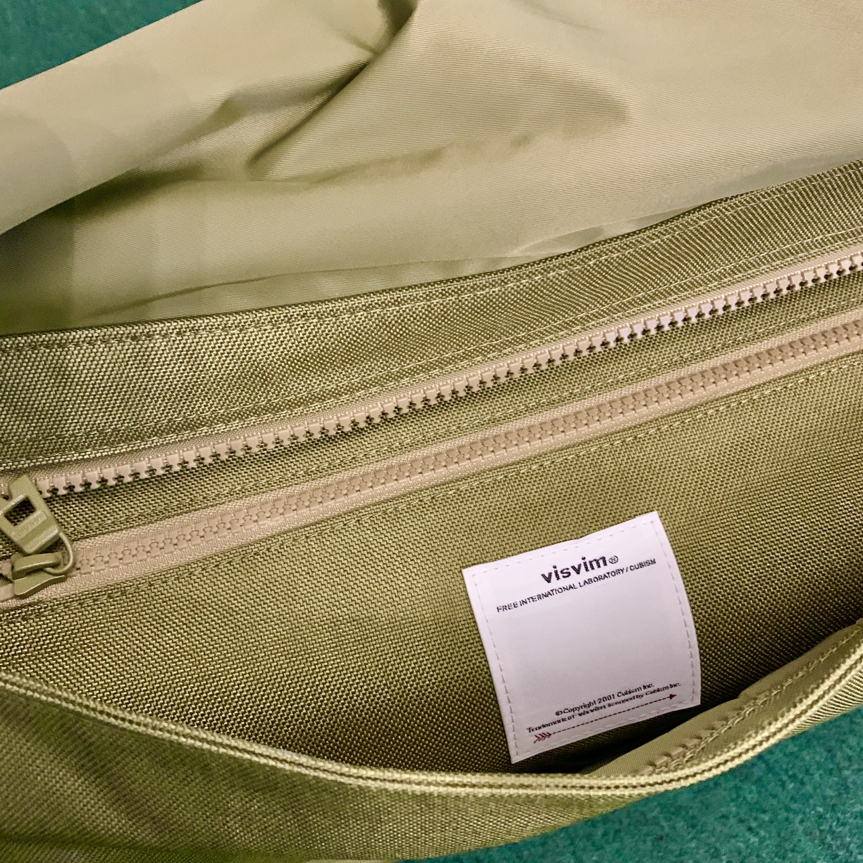 RE-STOCK: VISVIM CORDURA UT.SATCHEL 38L - KHAKI IN STOCK NOW (現貨發售中)