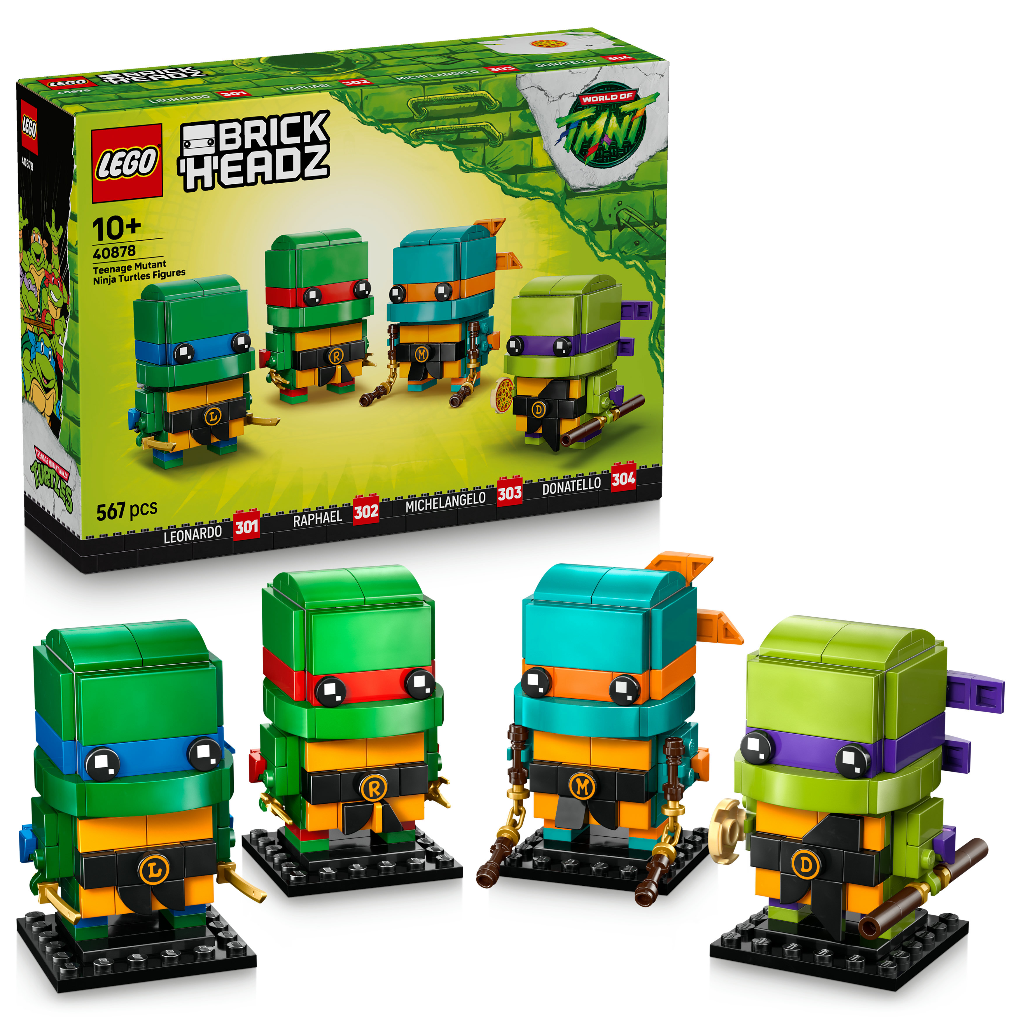 40878 忍者龜玩偶