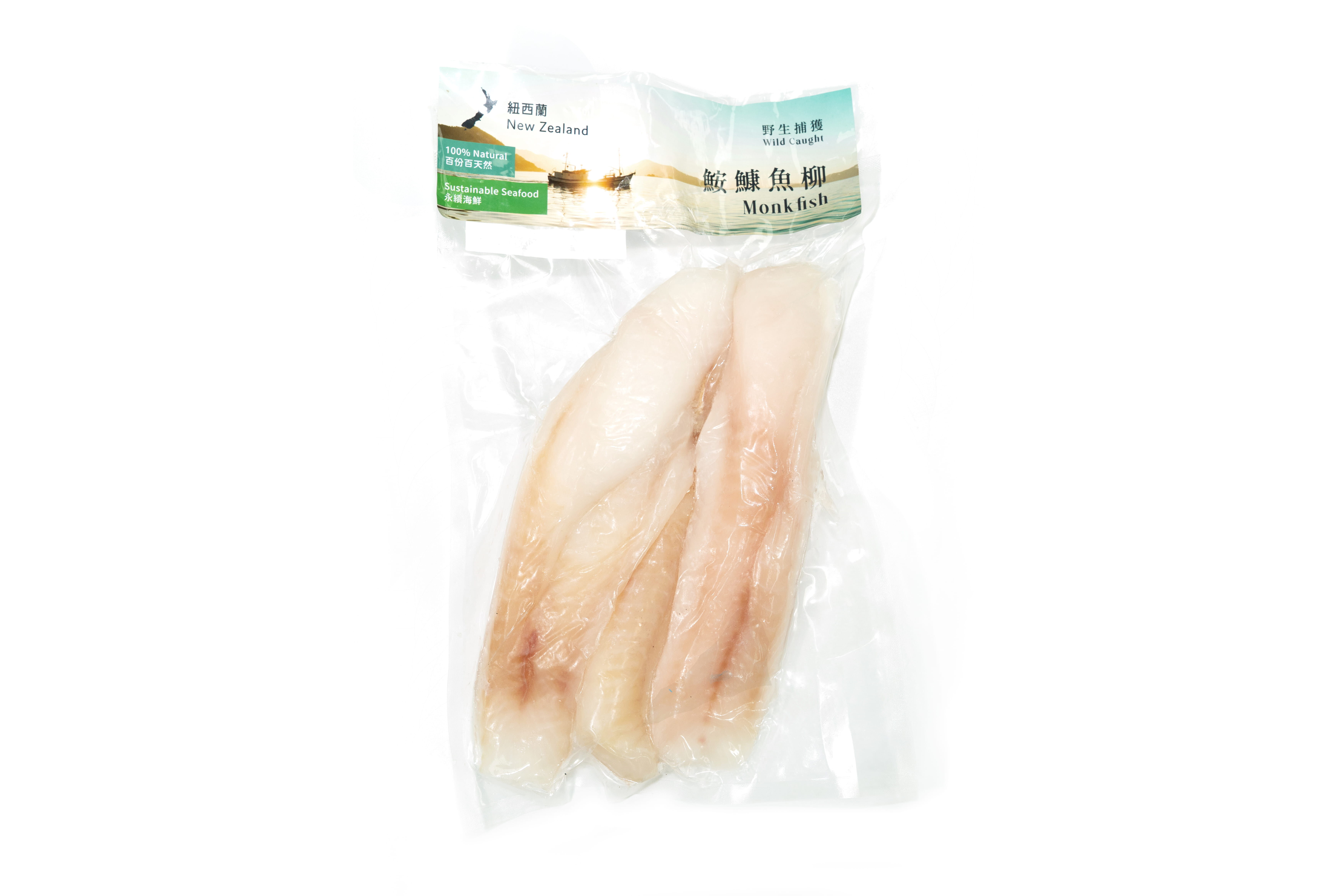 急凍紐西蘭野生捕獲鮟鱇魚柳 400g