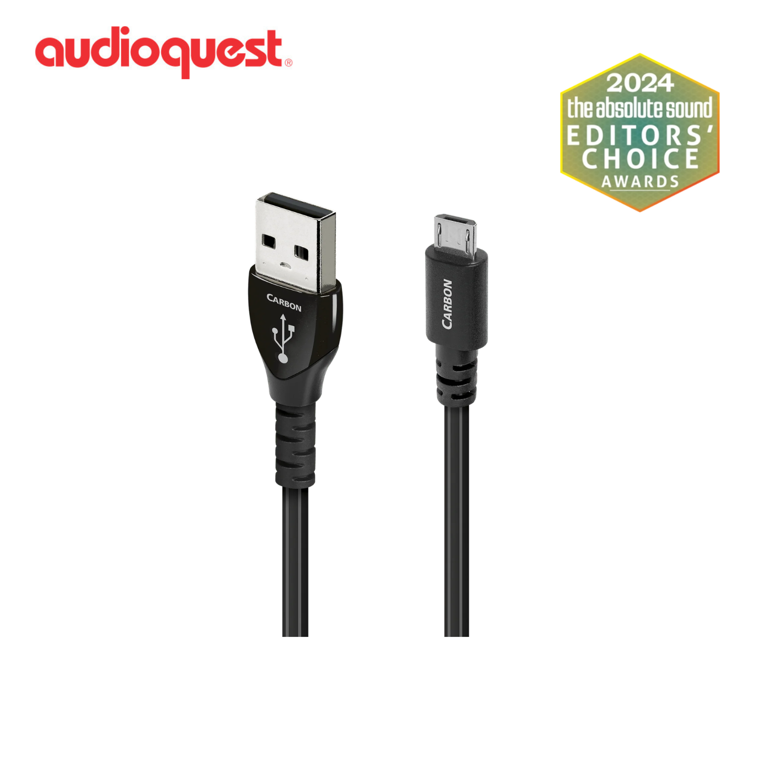 AudioQuest 碳纖 Carbon USB 線 (USB-A > Micro B 2.0)
