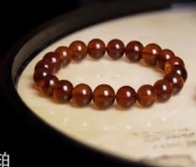 CF7219 MD214紫蜜变色龙手串9mm