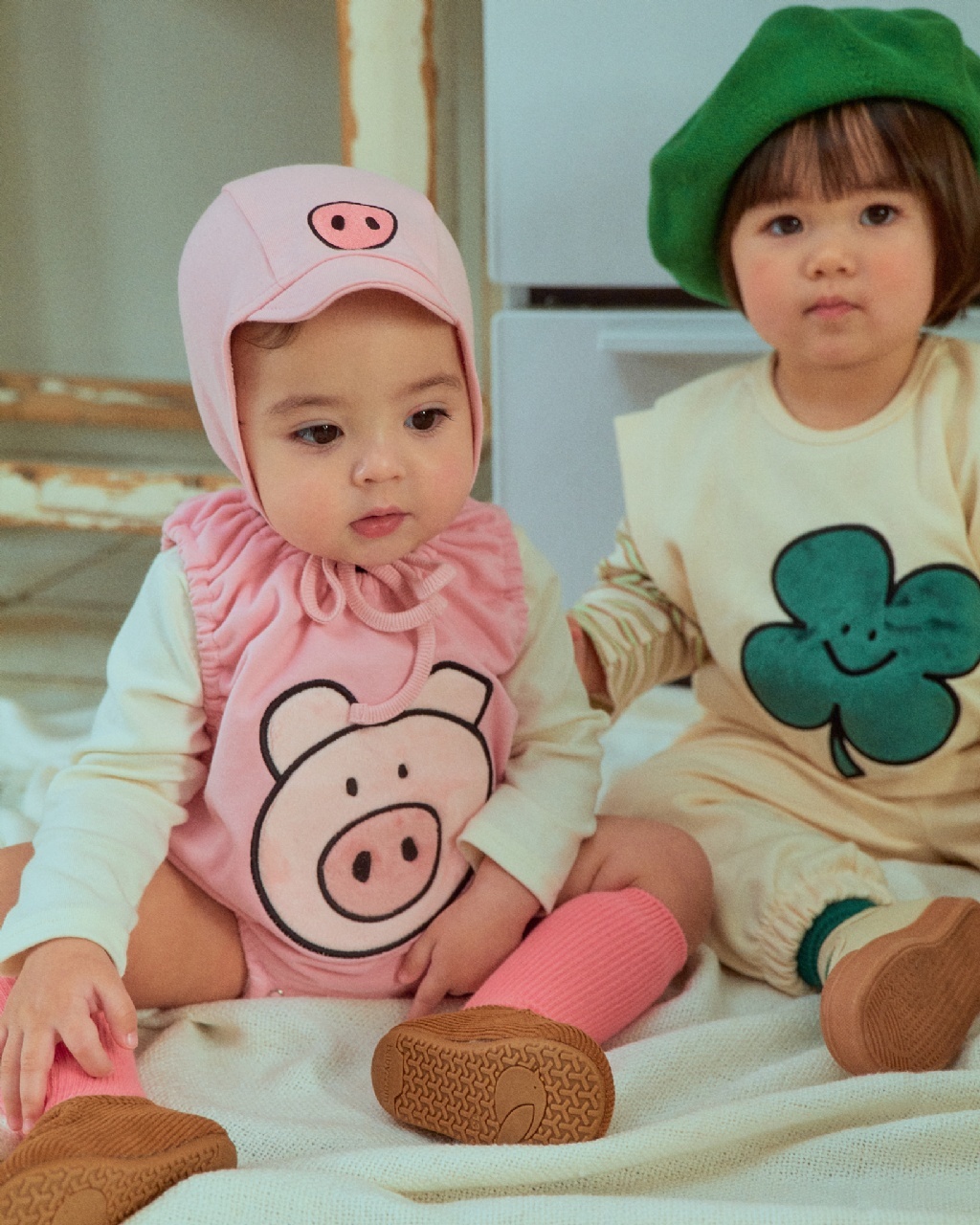 韓國🇰🇷OOTTBEBE 幸運小夥伴帽