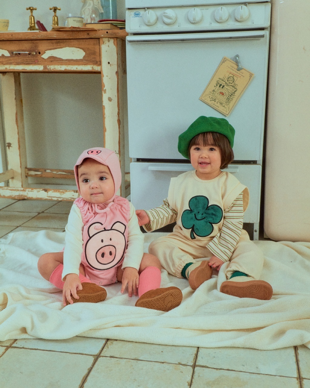 韓國🇰🇷OOTTBEBE 幸運小夥伴帽