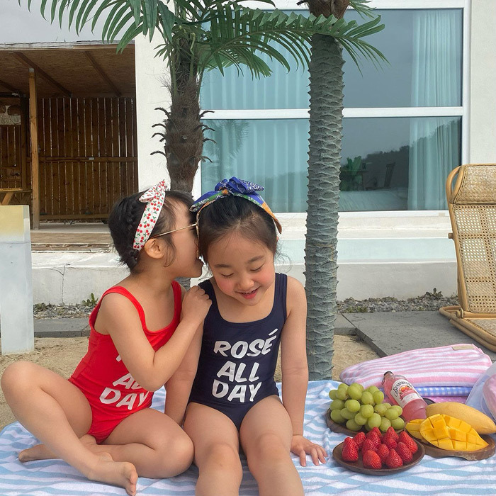 正韓夏log101 兩色rosa連身泳衣