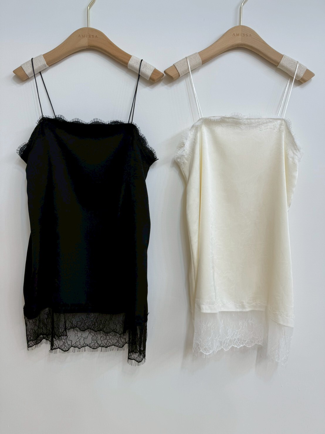 #AF26中長款平口蕾絲背心(黑/白/灰)