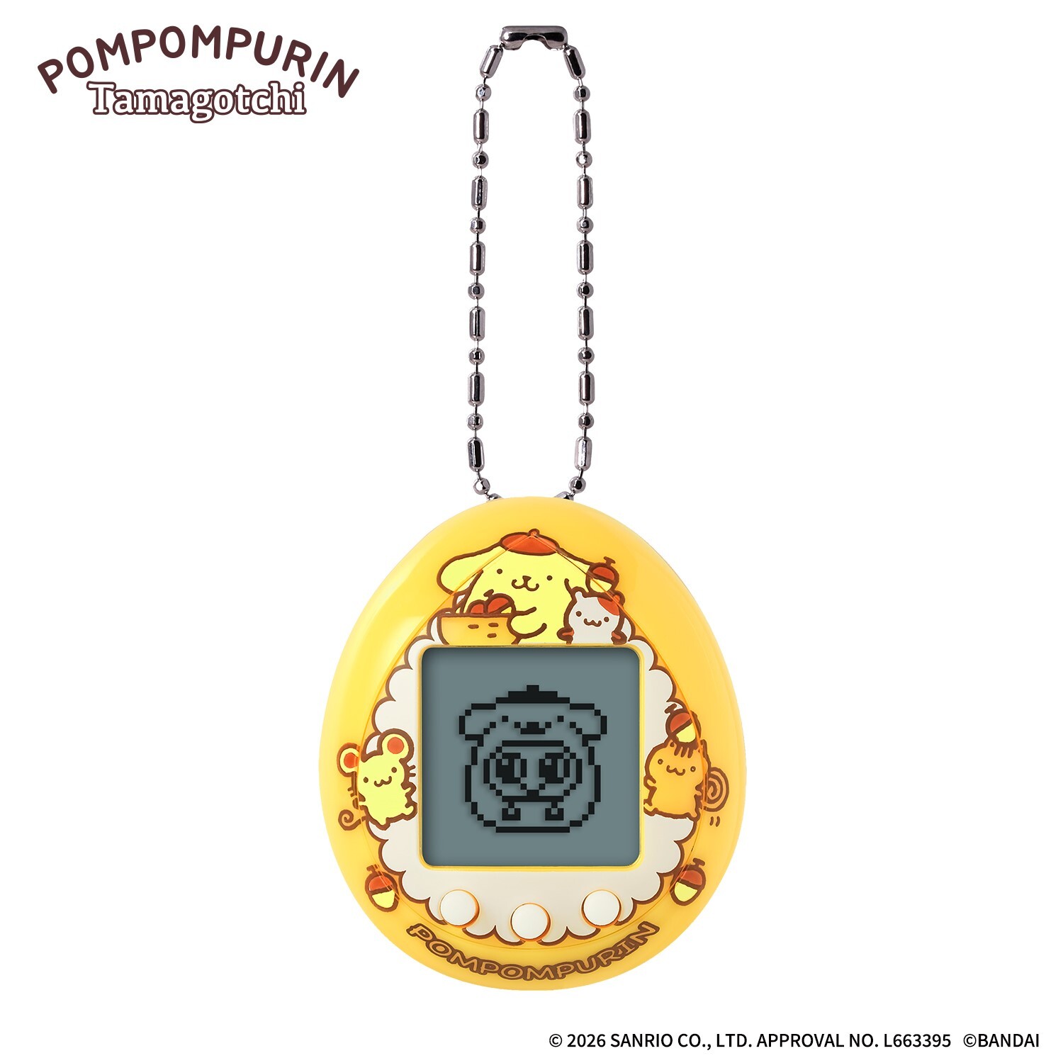 [預訂] BANDAI POMPOMPURIN Tamagotchi 橙色版