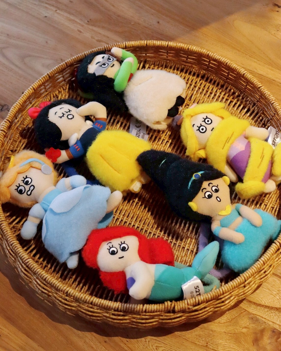 <正版授權>52TOYS x 迪士尼 在逃抽象公主系列 盲盒 毛絨吊飾 娃娃 聯名