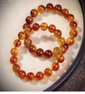 CF7230 MD378馆藏级金沙红蓝手串10mm