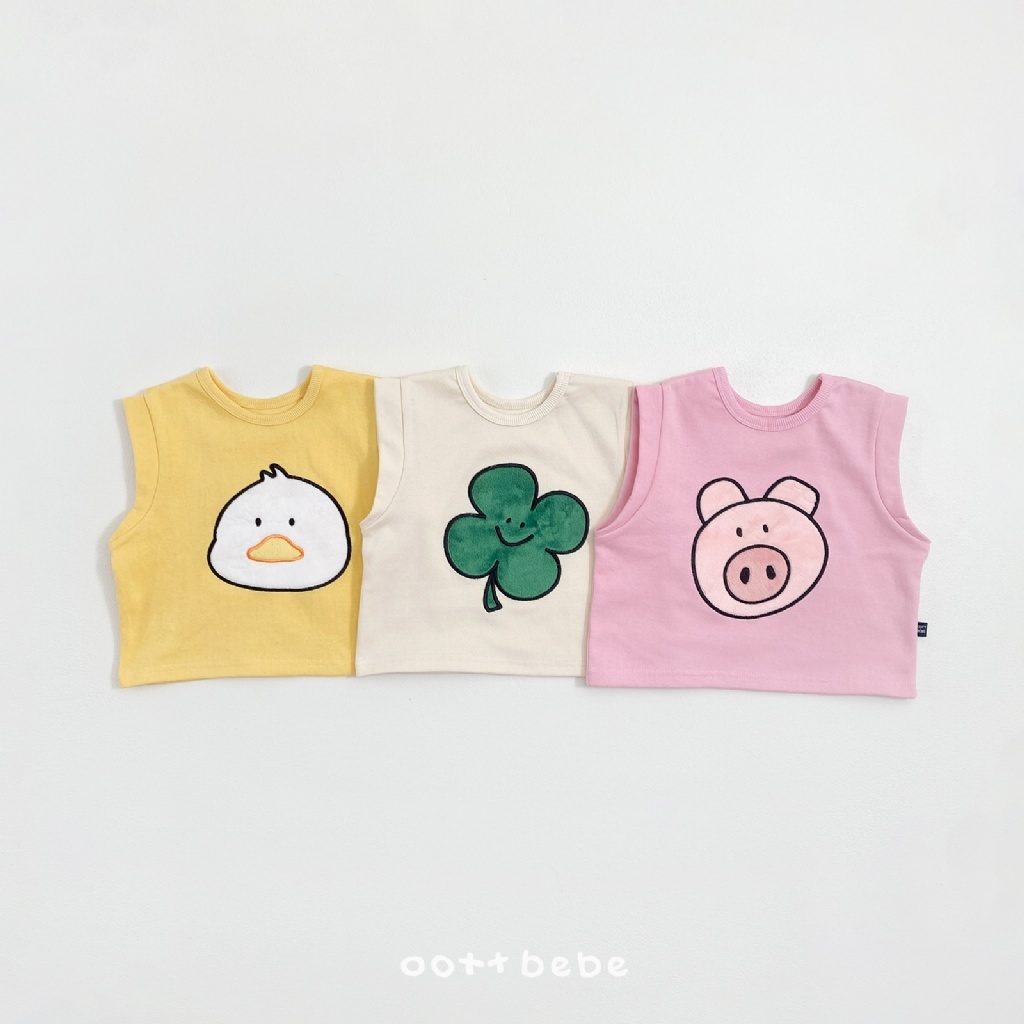 韓國🇰🇷OOTTBEBE 幸運小夥伴背心(XS-XL)
