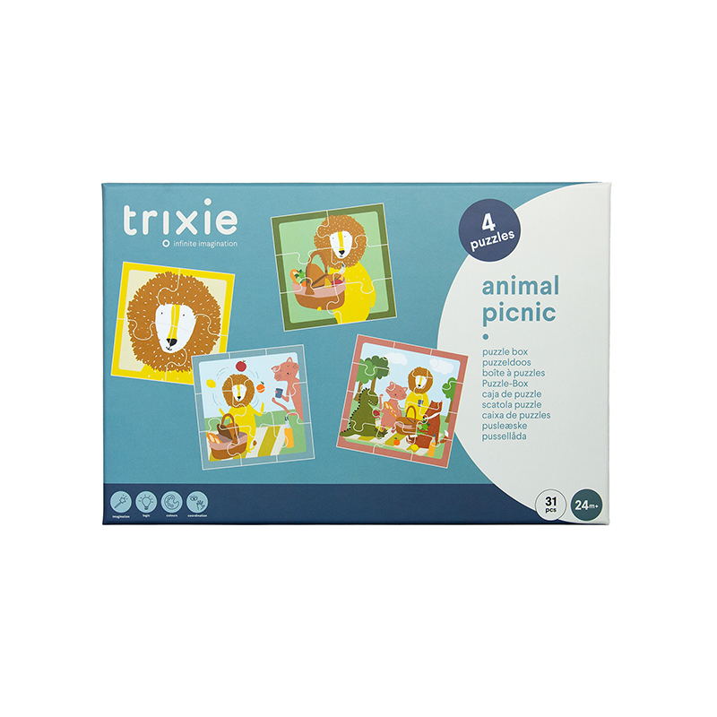 trixie 拼圖寶盒-野餐配對