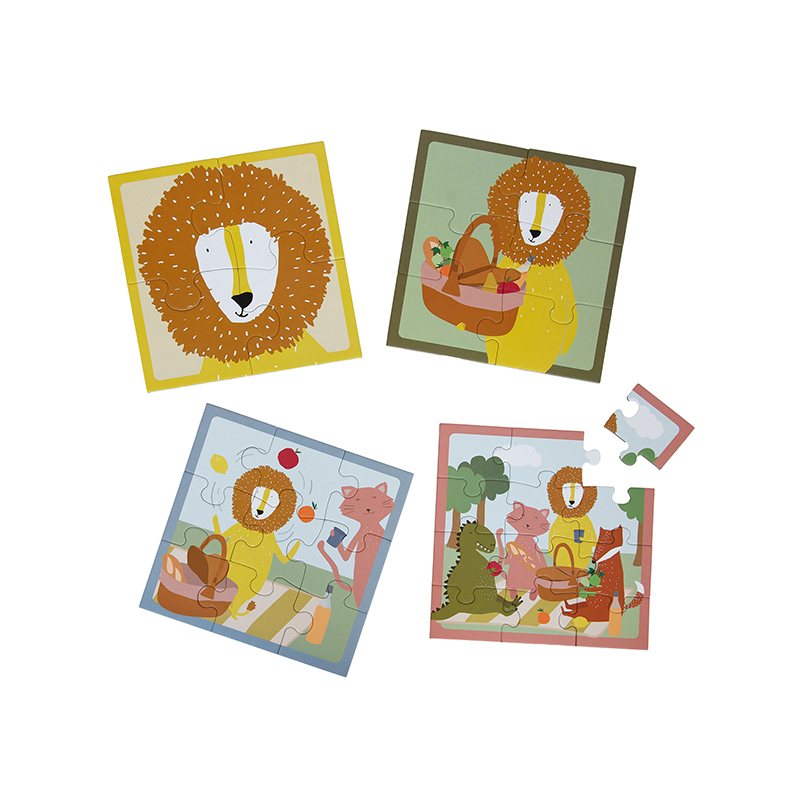 trixie 拼圖寶盒-野餐配對