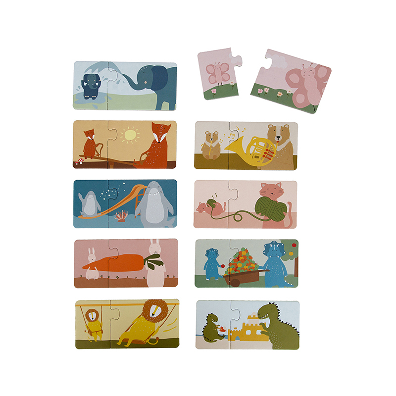 trixie 拼圖寶盒-動物配對碰