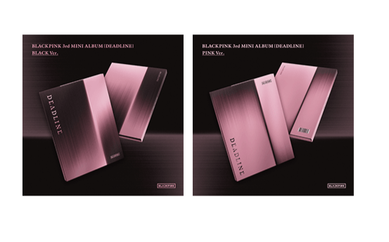 BLACKPINK 3rd MINI ALBUM [DEADLINE] BLACK /  PINK Ver.