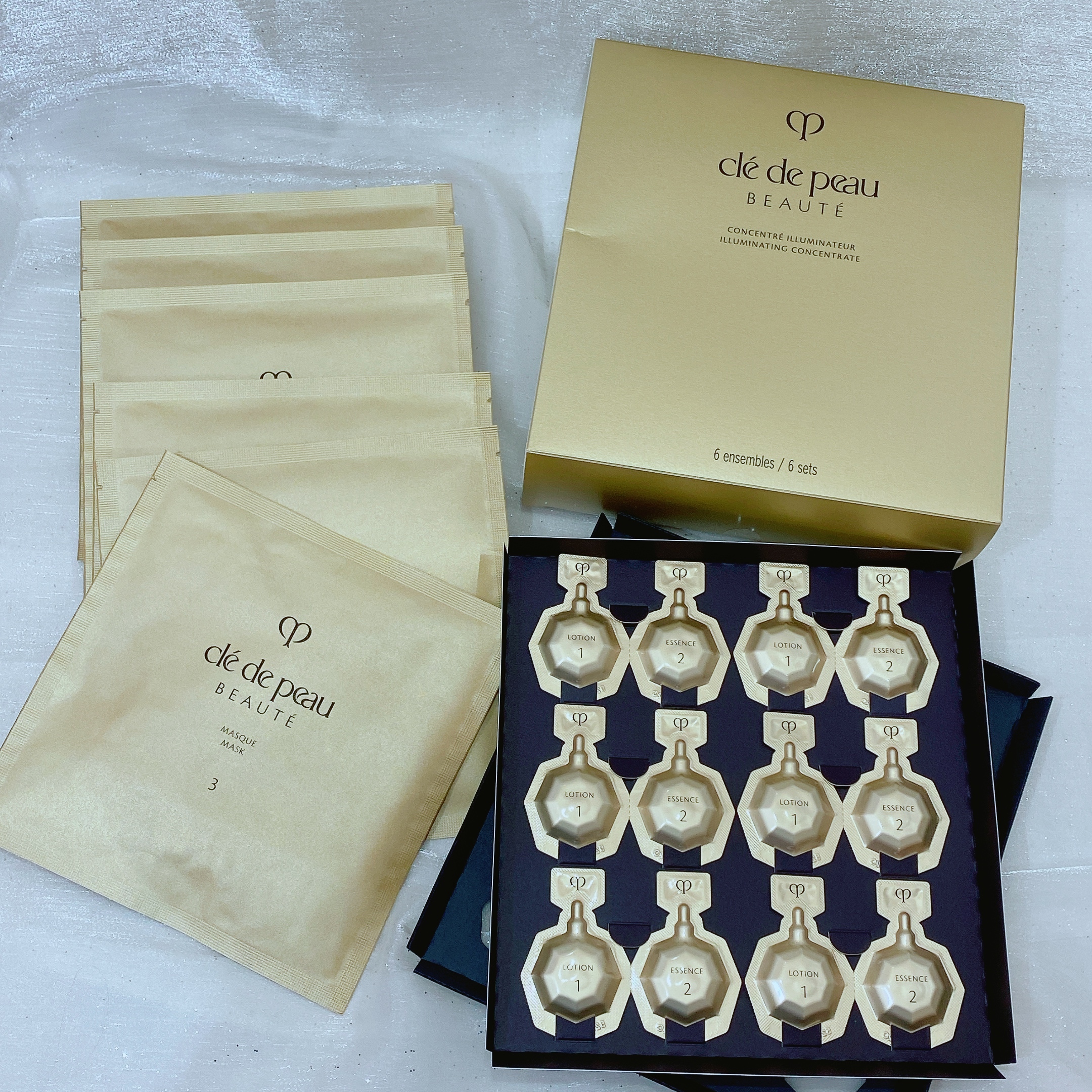 Cle De Peau 盈亮緊緻面膜 6片